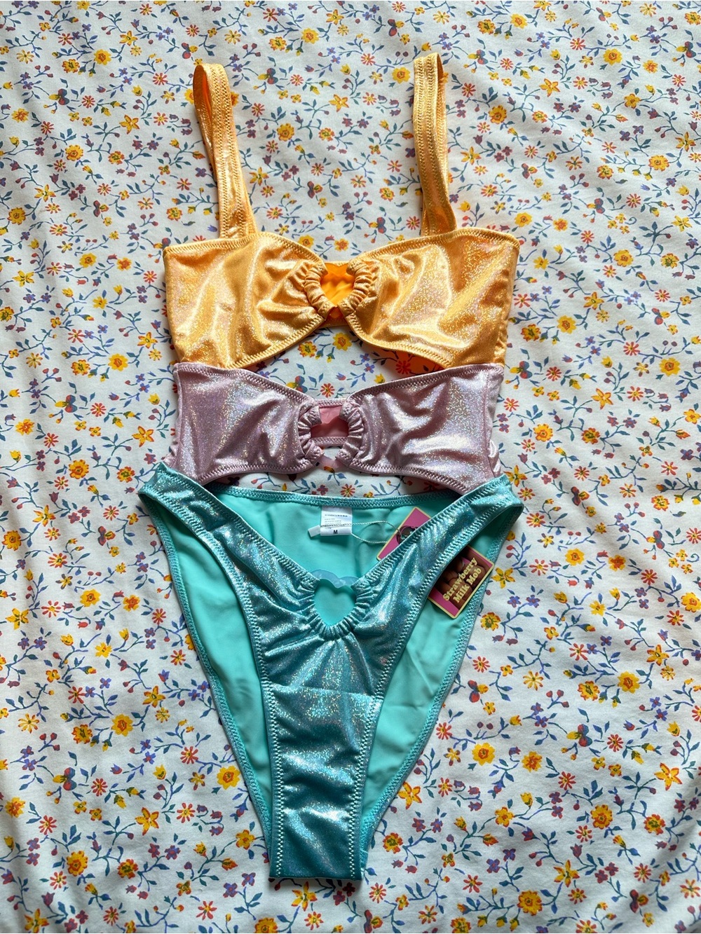 Strawberry Milk Mob Sherbet One Piece Bathing Suit